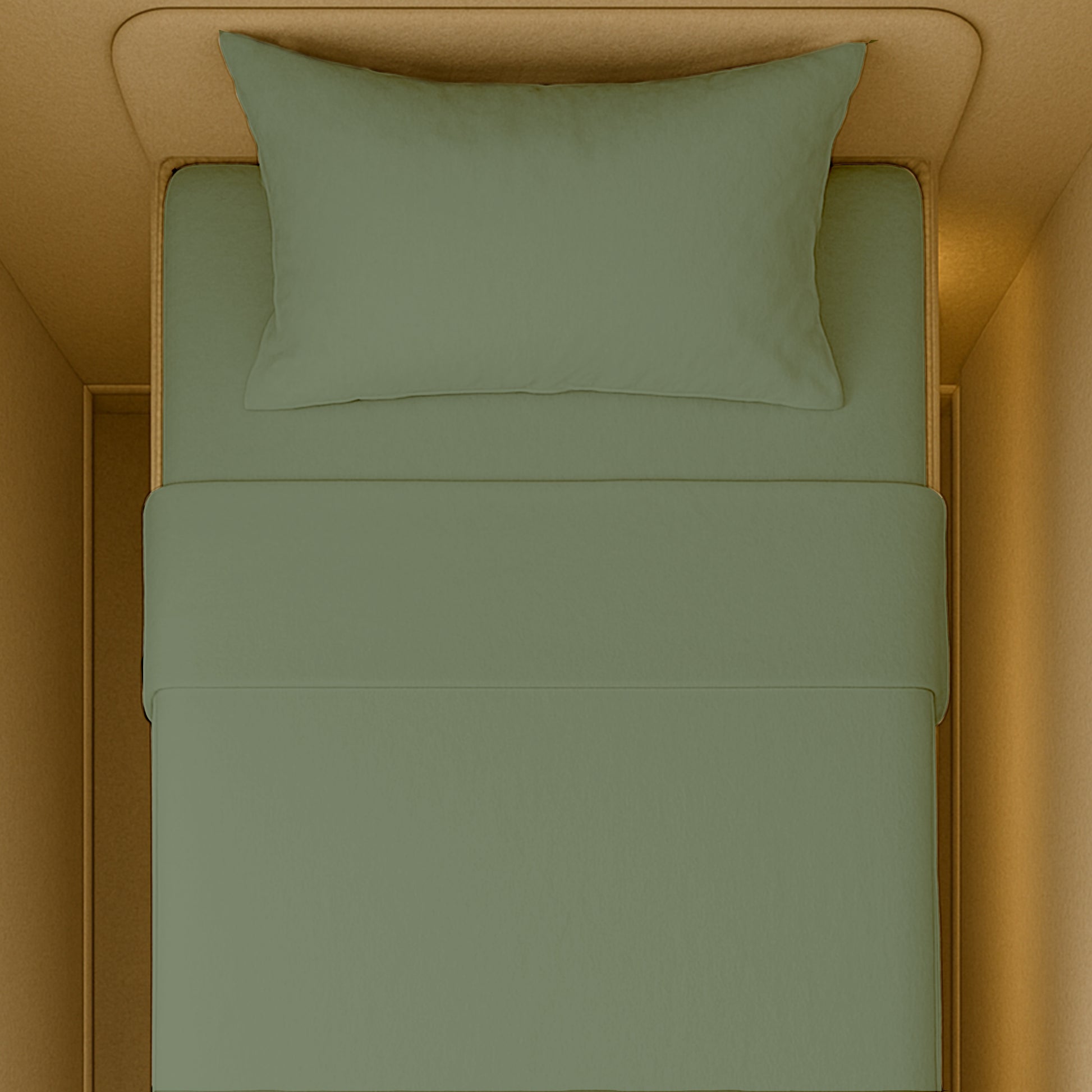 Premium 400 TC RV bed sheets set crafted for long-lasting use