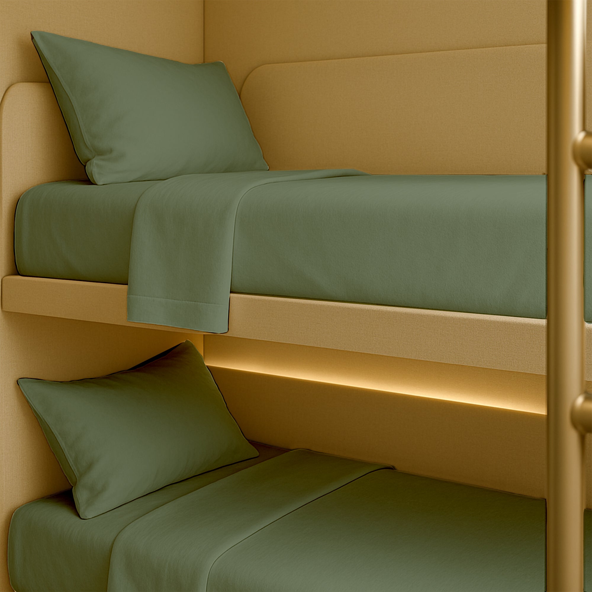 Luxury 400 thread count RV king bed sheets with pillowcases
