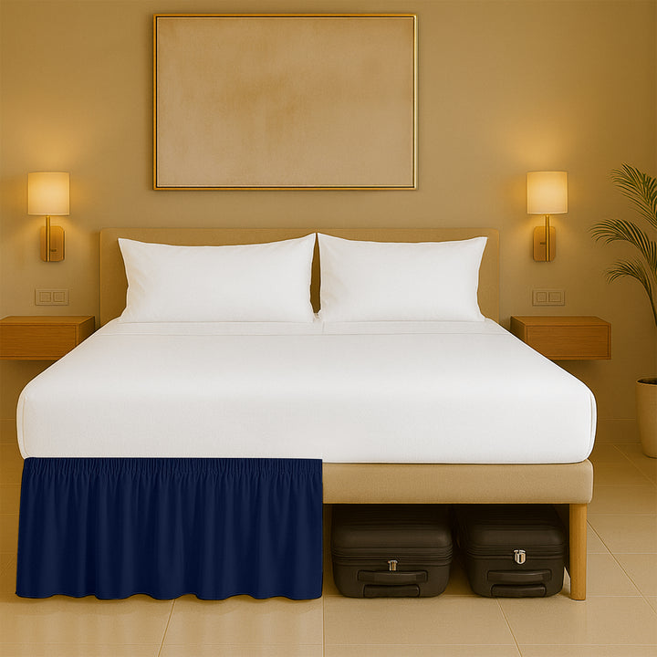 Best microfiber wrap-around bed skirts with dust ruffles