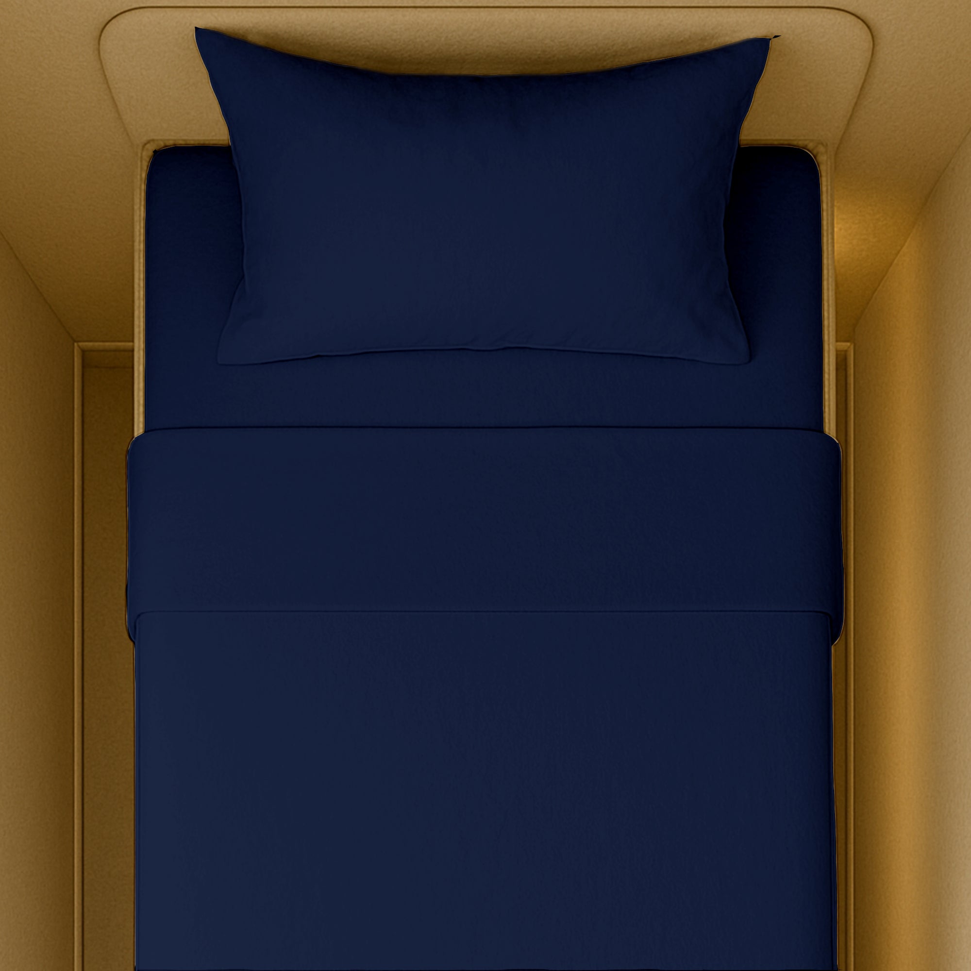 Premium 400 TC RV bed sheets set crafted for long-lasting use