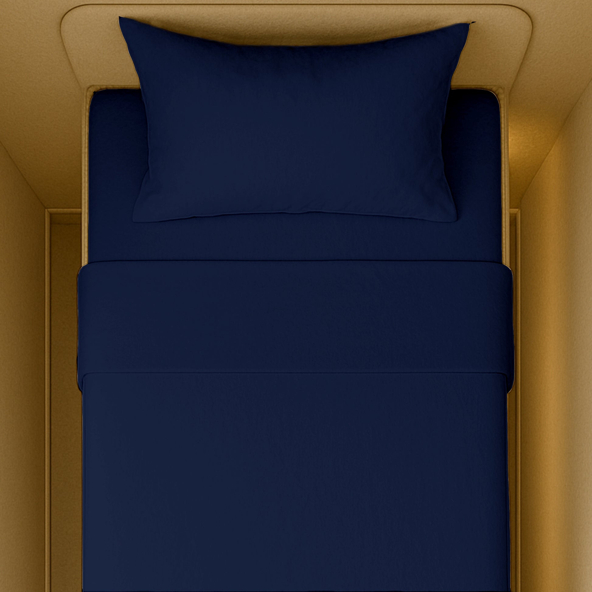 Premium 400 TC RV bed sheets set crafted for long-lasting use