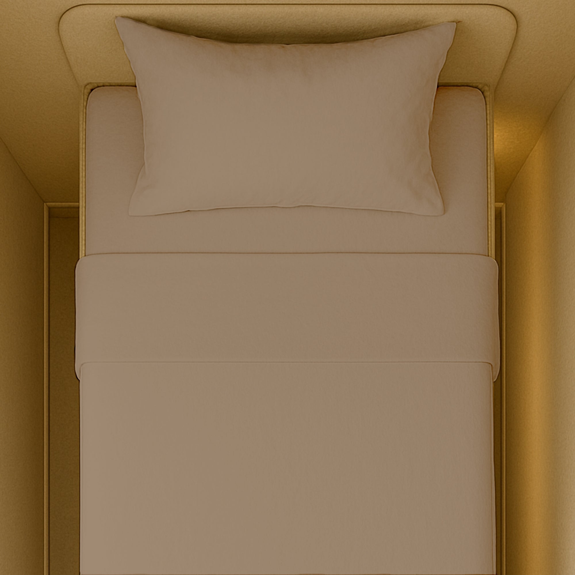 Premium 400 TC RV bed sheets set crafted for long-lasting use