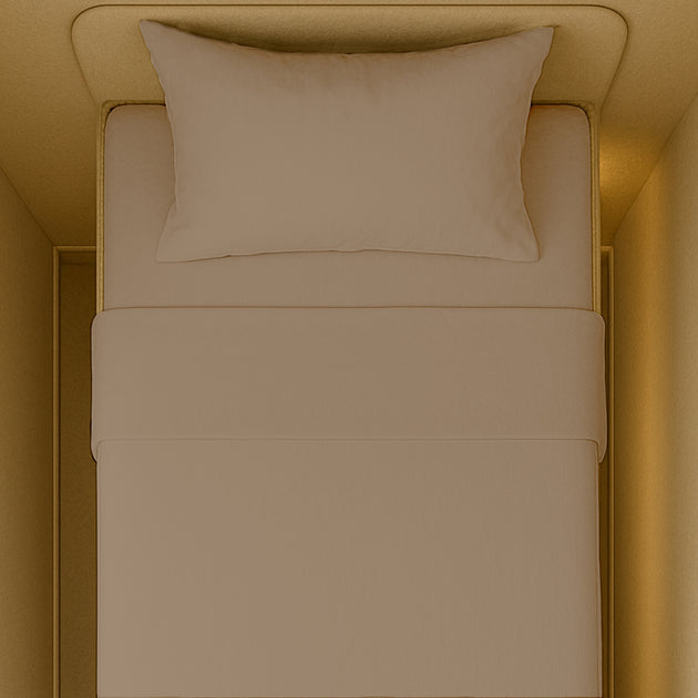 Premium 400 TC RV bed sheets set crafted for long-lasting use