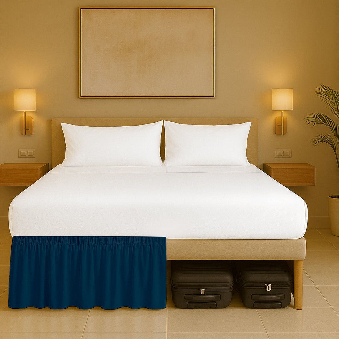 Best microfiber wrap-around bed skirts with dust ruffles