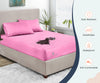 Pink Terry Waterproof Mattress Protector