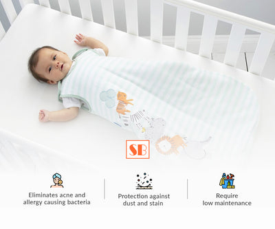 LUXURY PACH FITTED CRIB SHEETS