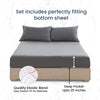 Luxury White Waterbed Sheets Set