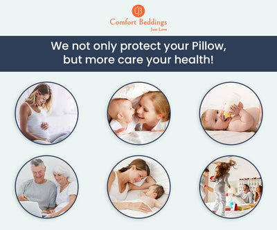 Luxury White Waterproof Pillow Protector