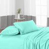 Aqua Blue Stripe Waterbed Sheets