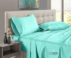 Aqua Green Striped Queen Size Sheet