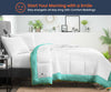 Aqua Green Dual Tone Comforter