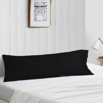 black stripe 20x54 body pillow cover