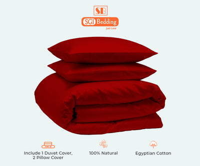 blood red duvet covers
