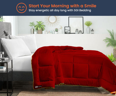 Blood Red King Size Comforter