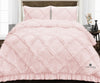 Blush Diamond Ruffle Comforter