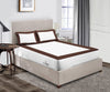 Luxury Chocolate with White Two Tone Fitted Sheets