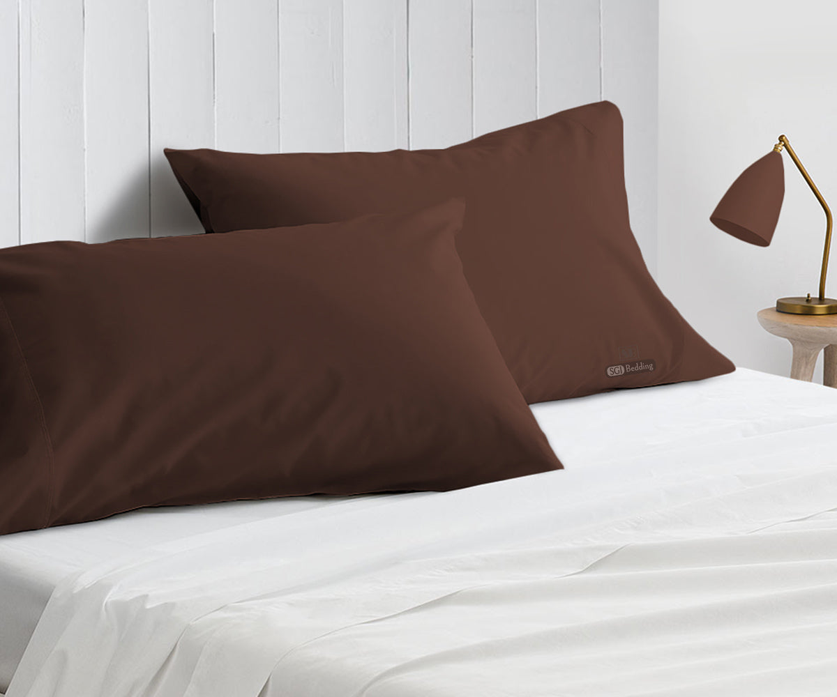 LUXURY CHOCOLATE PILLOWCASES