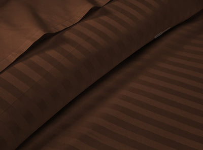 Chocolate Striped bed in a bag