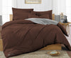 Chocolate duvet cover set