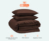 Chocolate duvet covers