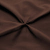 Luxury Chocolate Pinch Bed Skirt