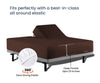 Luxury Chocolate Split Head Sheet Set 1000TC