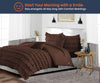 Best Selling Chocolate ruffled comforter