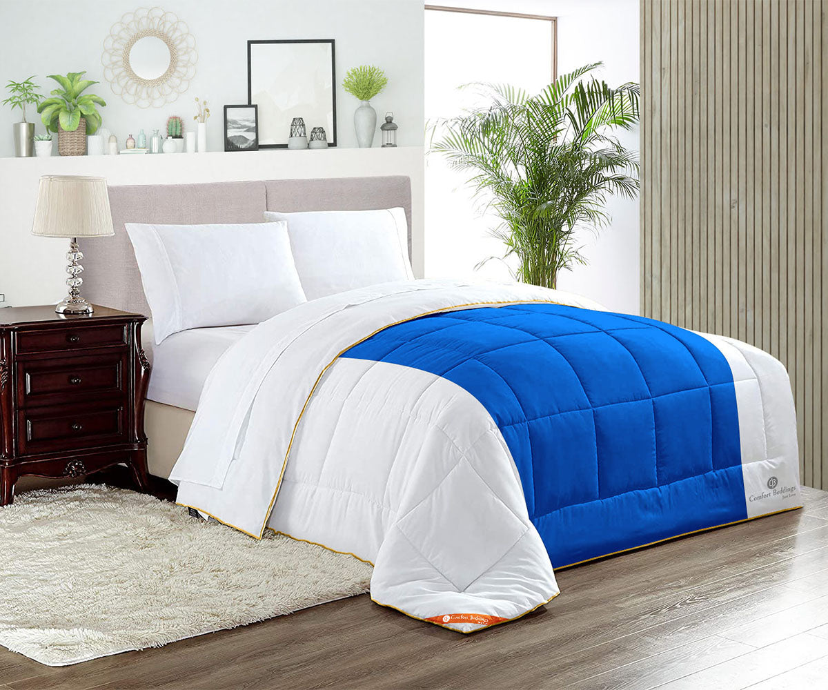 Royal Blue Contrast Comforter