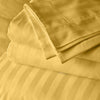 Gold stripe body pillow covers