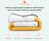 Yellow Contrast Comforter