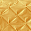 Luxury Golden Pinch Bed Runner Set