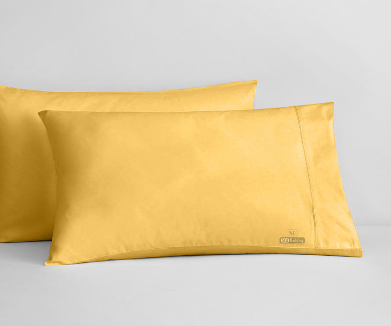 LUXURY GOLDEN PILLOWCASES