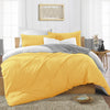 Golden Reversible Duvet Cover Set