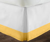 Egyptian Cotton Golden Two Tone Bed Skirt