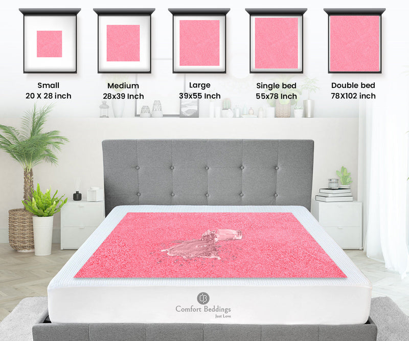 Hot Pink Baby Dry Sheet