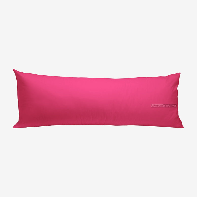 Hot Pink 20x54 Body Pillow Covers