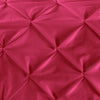 Luxury Hot Pink Pinch Bed Runner Set