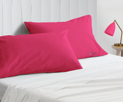 LUXURY HOT PINK PILLOWCASES