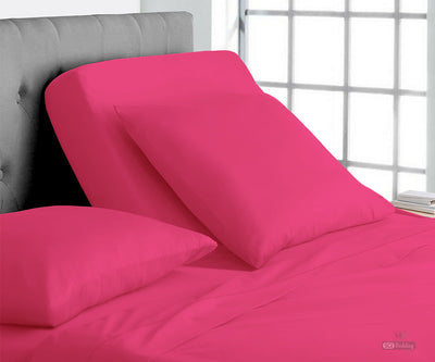 Luxurious Hot Pink Split Head Sheets Set - 600TC
