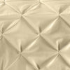 Luxury Ivory Pinch Bed Runner Set
