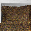 Leopard Print Trimmed Ruffle Duvet Cover
