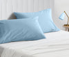 LUXURY LIGHT BLUE PILLOWCASES