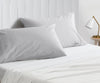 LUXURY LIGHT GREY PILLOWCASES