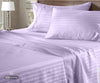 Lilac Stripe Waterbed Sheets Set