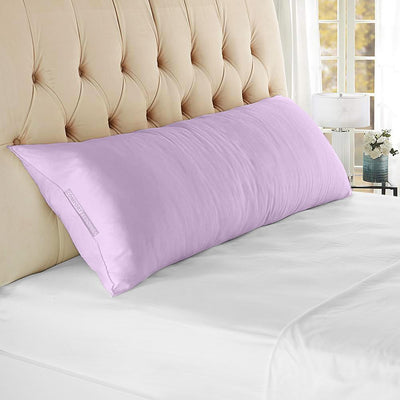 Lilac 20x54 Body Pillow Covers
