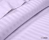 Luxury Lilac Stripe Flat Sheet 100% Egyptian Cotton