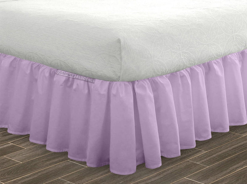 ruffled bed skirt