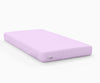 Lilac Fitted Crib Sheet