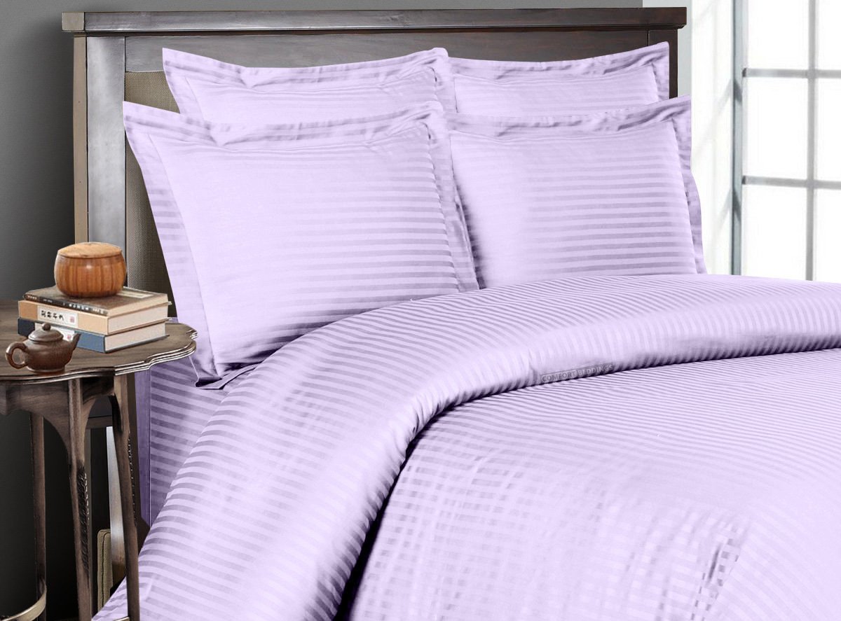 Lilac Stripe Bed In a Bag