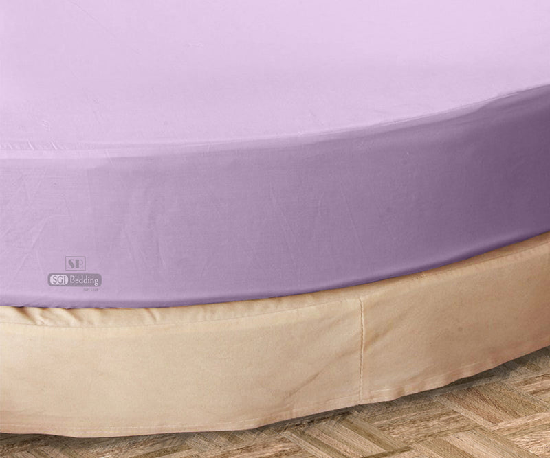 Luxury Lilac Round Sheet Set
